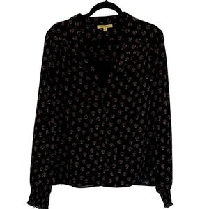 Les Serein Blouse XXL Velvet polka dots | Workwear | Cottagecore Vibe